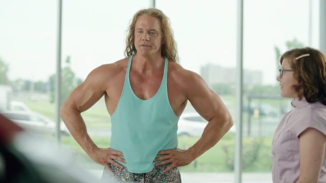 Video Reference: Muscle, Shoulder, Arm, Joint, Blond, Abdomen, Chest, Physical fitness, Fitness professional, Exercise, Person