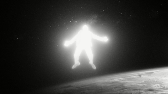 Video Reference: Atmosphere, Black, Light, Darkness, Atmospheric phenomenon, Sky, Black-and-white, Monochrome photography, Lens flare, Sunlight