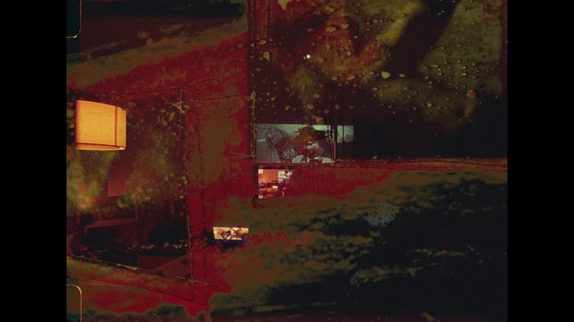 Video Reference: Red, Painting, Art, Screenshot, Visual arts, Sky, Modern art, Space, Illustration, Room