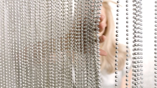 Video Reference: Silver, Pattern, Beige, Pattern, Person