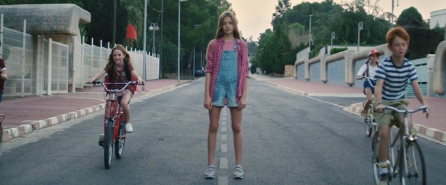Video Reference: Photograph, Clothing, Street fashion, Fashion, Pink, Snapshot, Bicycle, Mode of transport, Footwear, Lane, Person
