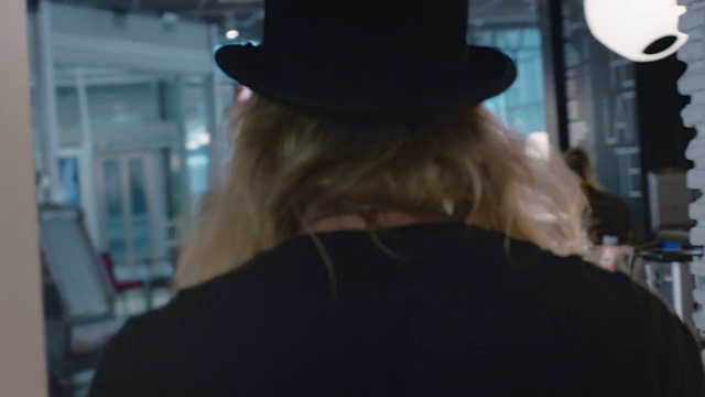 Video Reference: Hair, Hat, Clothing, Fedora, Snapshot, Blond, Headgear, Fashion accessory, Sun hat, Fun