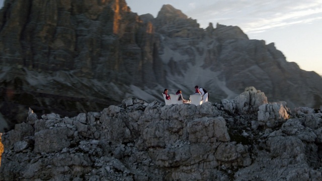 Video Reference: rock, mountain, geological phenomenon, cliff, terrain, formation, sky, ridge, escarpment, mountain range