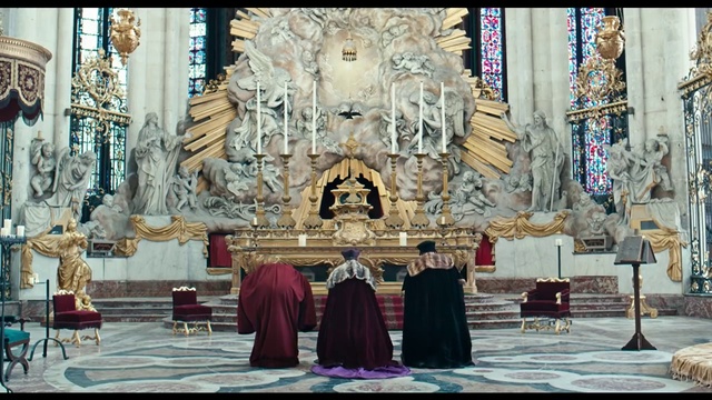 Video Reference: Holy places, Religious institute, Worship, Pilgrimage, Place of worship, Temple, Altar, Furniture, Monastery, Building, Table, Photo, Sitting, Different, Cake, Man, Woman, Covered, Many, Store, White, Large, Bench, Display, Group, Standing, Room, People, Church, Statue, Clothing, Person