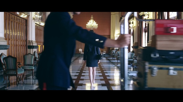 Video Reference: blue, photograph, urban area, standing, snapshot, fun, girl, screenshot, street, house