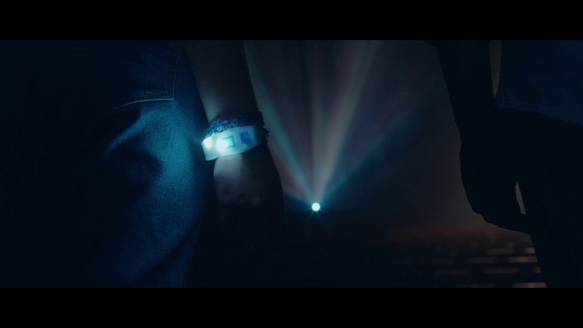 Video Reference: Blue, Light, Darkness, Automotive lighting, Technology, Space, Night, Screenshot, Lens flare, Midnight