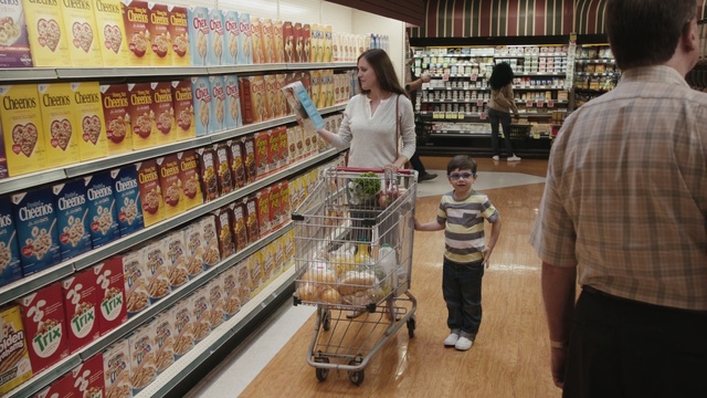 Video Reference: supermarket, grocery store, retail, product, convenience store, convenience food, whole food, grocer, product, food, Person