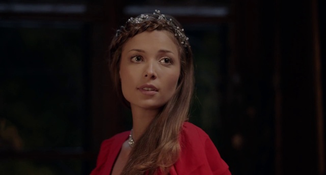 Video Reference: Hair, Face, Beauty, Lady, Head, Hairstyle, Lip, Chin, Blond, Cheek, Person