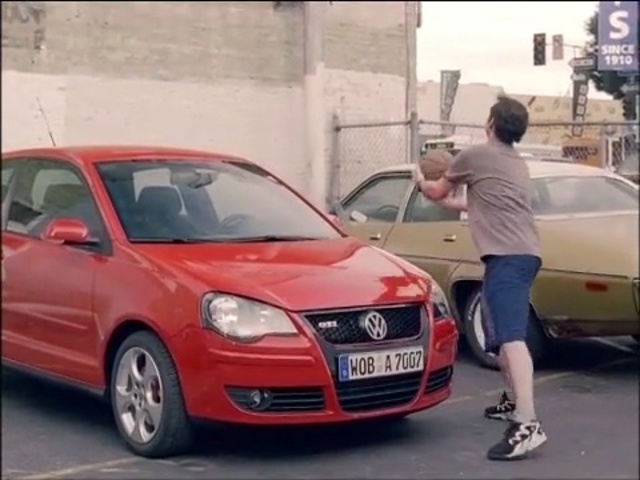 Video Reference: car, motor vehicle, land vehicle, vehicle, volkswagen polo gti, mode of transport, volkswagen, family car, hatchback, city car