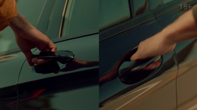 Video Reference: Vehicle door, Windshield, Glass, Automotive design, Automotive exterior, Automotive window part, Window, Door handle, Hand, Auto part