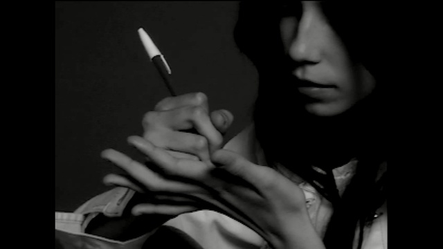 Video Reference: Smoking, Hand, Portrait, Lip, Photography, Finger, Black-and-white, Tobacco products, Monochrome photography, Cigarette