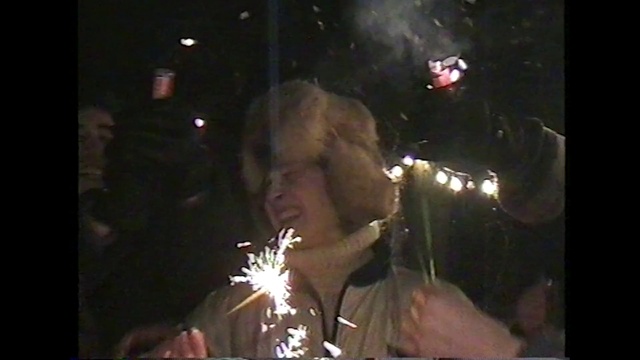 Video Reference: Sparkler, Darkness, Party supply, Event, Holiday, Midnight, Fireworks