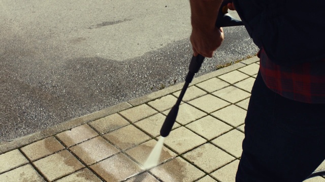Video Reference: floor, flooring, road surface, asphalt, cobblestone, line, tile, shadow, sidewalk, angle