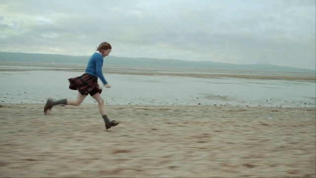 Video Reference: beach, sand, vacation, sky, sea, fun, cloud, summer, coast, ecoregion, Person