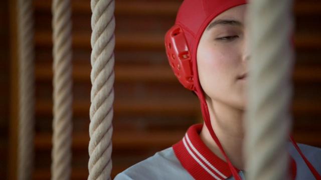 Video Reference: girl, headgear