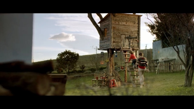 Video Reference: tree, sky, vehicle, screenshot, grass, village