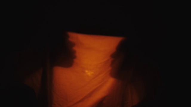 Video Reference: Black, Darkness, Orange, Heat, Light, Geological phenomenon, Brown, Lighting, Sky, Atmosphere