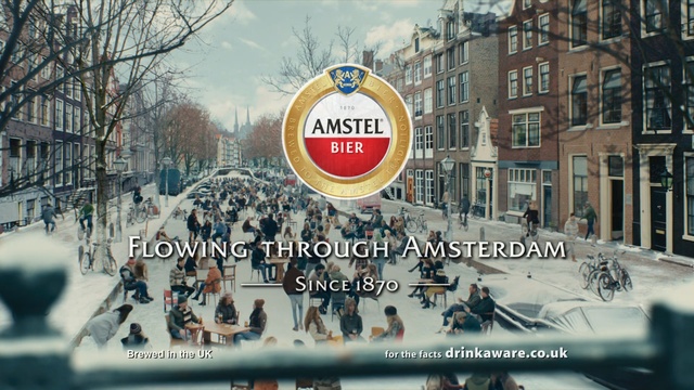 Video Reference: winter, advertising, urban area, city, snow, tree, street, pedestrian, metropolis, downtown, Person