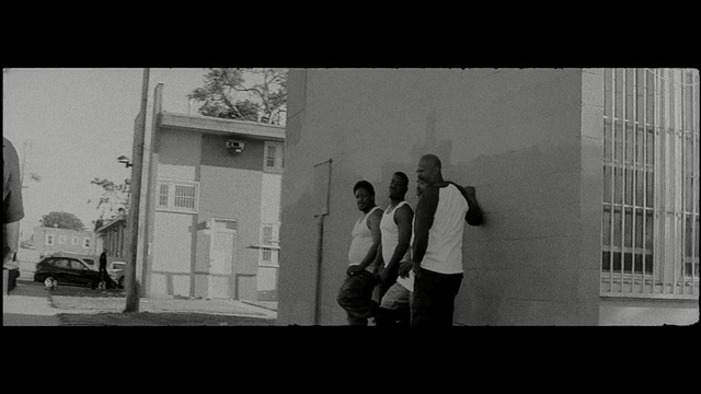 Video Reference: white, photograph, black, black and white, monochrome photography, photography, snapshot, standing, wall, monochrome