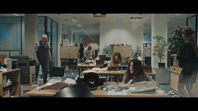 Video Reference: Snapshot, Office, Interior design, Design, Room, Architecture, Conversation, Building, Photography, Table