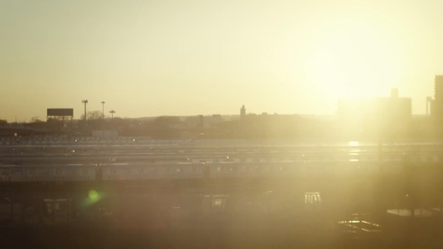Video Reference: sky, morning, haze, dawn, skyline, atmosphere, mist, sunrise, fog, horizon