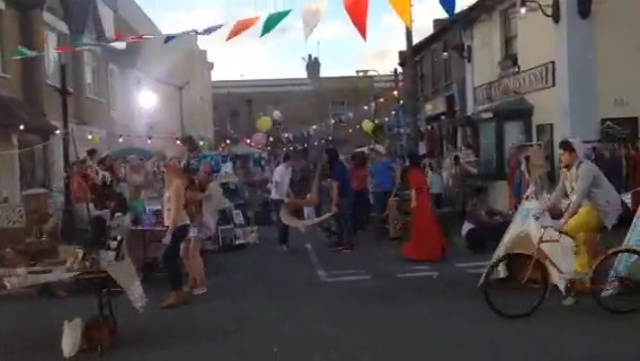 Video Reference: Carnival, Public event, Event, Crowd, Festival, Public space, Town, Market, Bazaar, Street