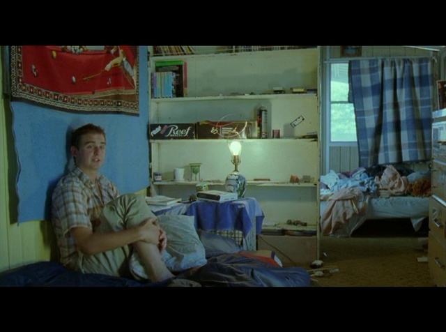 Video Reference: Photograph, Room, Snapshot, Sitting, Couch, Furniture, Screenshot, Human, Living room, Interior design