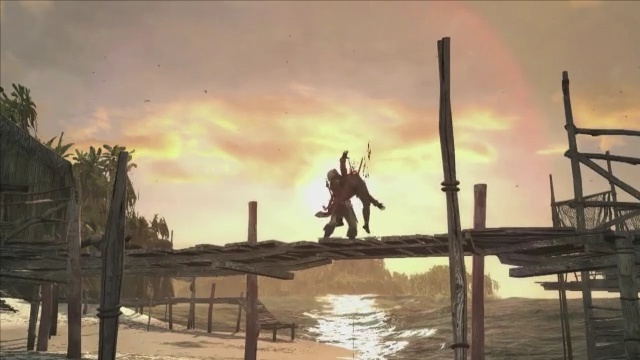 Video Reference: sky, painting, screenshot, computer wallpaper, Person