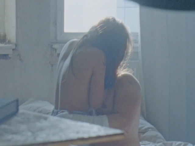 Video Reference: Shoulder, Arm, Joint, Leg, Back, Long hair, Room, Black hair, Neck, Elbow