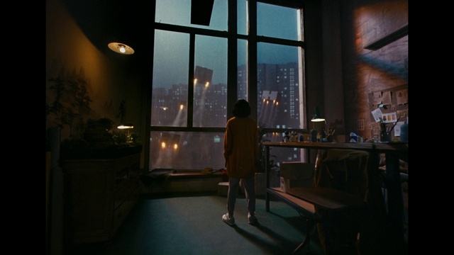 Video Reference: Light, Darkness, Night, Room, Metropolitan area, Architecture, Window, City, Screenshot, Photography