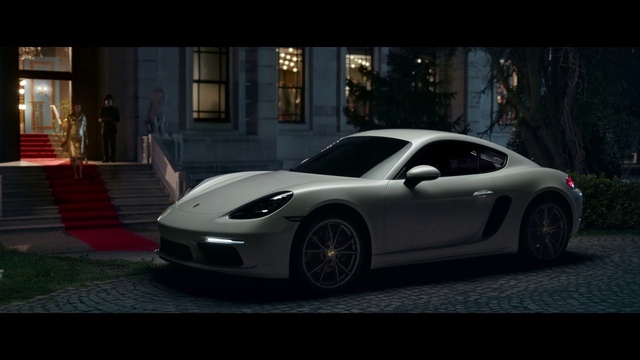 Video Reference: Land vehicle, Vehicle, Car, Sports car, Supercar, Automotive design, Performance car, Porsche, Porsche cayman, Coupé