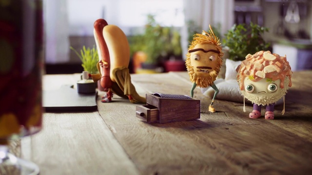 Video Reference: Figurine, Wood, Table, Toy, Action figure, Animation, Flooring, Floor, Fictional character, Person