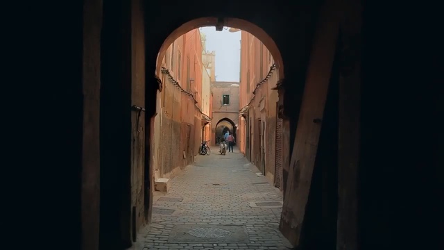 Video Reference: Alley, Arch, Street, Town, Road, Infrastructure, Architecture, Arcade, Building, Walkway