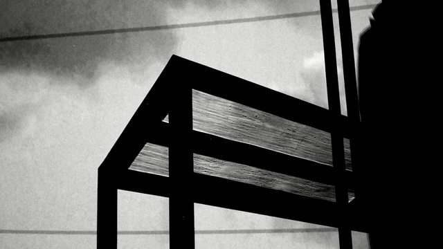 Video Reference: black, black and white, monochrome photography, furniture, photography, monochrome, line, chair, wood, angle