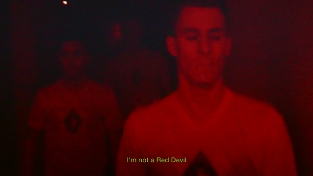 Video Reference: red, black, darkness, night, facial hair, event, muscle, midnight, fun, computer wallpaper