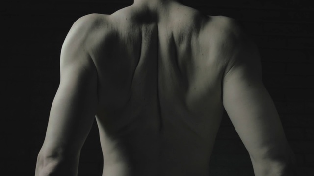 Video Reference: Shoulder, Back, Black, Barechested, Arm, Chest, Male, Neck, Muscle, Joint, Person