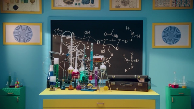 Video Reference: Turquoise, Room, Teal, Blackboard, Tree, Interior design, Wallpaper, Furniture