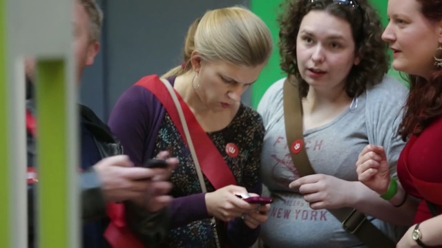 Video Reference: social group, community, youth, girl, fun, product, event, student, Person