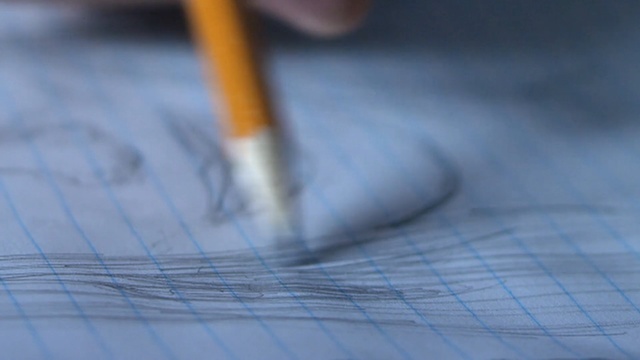 Video Reference: Blue, Text, Line, Writing instrument accessory, Writing, Font, Pencil, Drawing, Writing implement, Office supplies