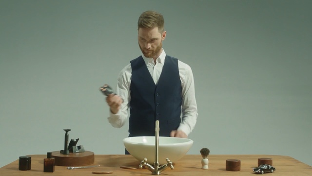 Video Reference: Table, Public speaking, Suit