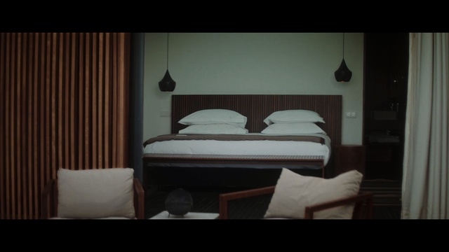 Video Reference: Bedroom, Bed, Furniture, Room, Bed frame, Mattress, Property, Bed sheet, Interior design, Hardwood
