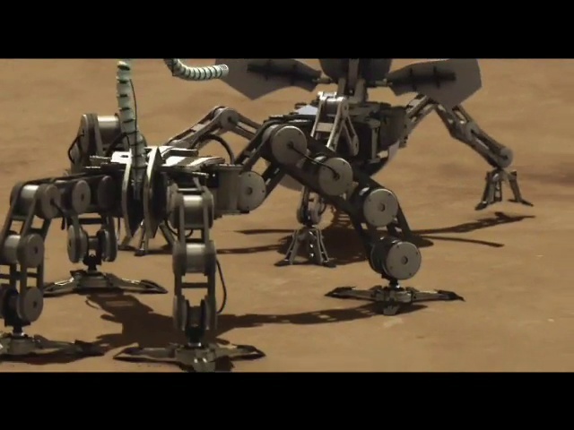 Video Reference: Robot, Machine, Mecha, Technology, Military robot, Fictional character, Dinosaur, Troop