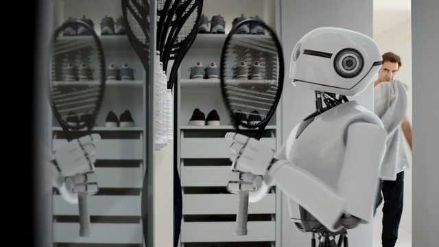 Video Reference: White, Black-and-white, Room, Monochrome, Photography, Fictional character, Style