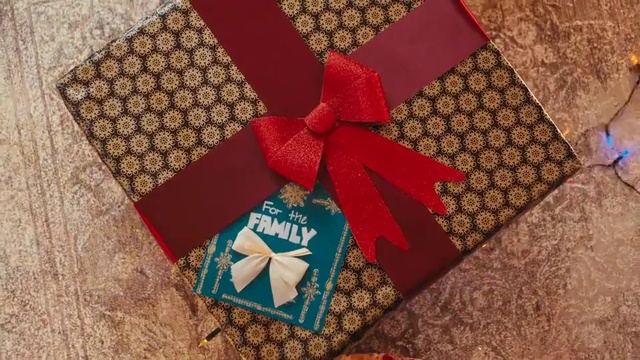 Video Reference: Present, Gift wrapping, Ribbon, Textile, Patchwork, Linens, Craft, Paper, Art, Quilt