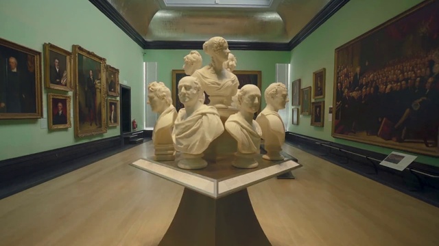 Video Reference: Sculpture, Museum, Statue, Classical sculpture, Art, Tourist attraction, Art gallery, Collection, Carving, Interior design