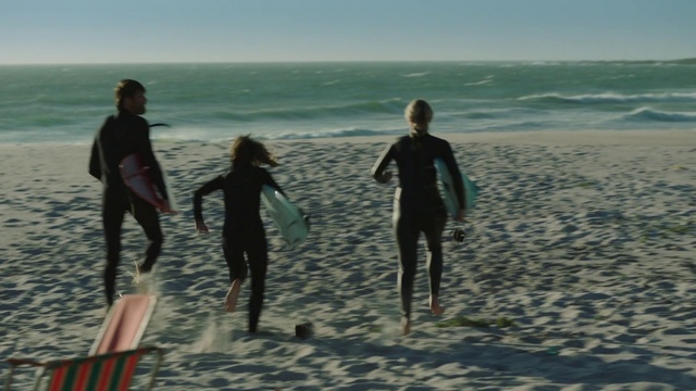 Video Reference: Beach, Sea, Ocean, Fun, Wetsuit, Vacation, Wave, Coast, Shore, Summer
