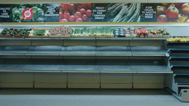 Video Reference: supermarket, grocery store, product, retail, product, whole food, display case, produce, frozen food