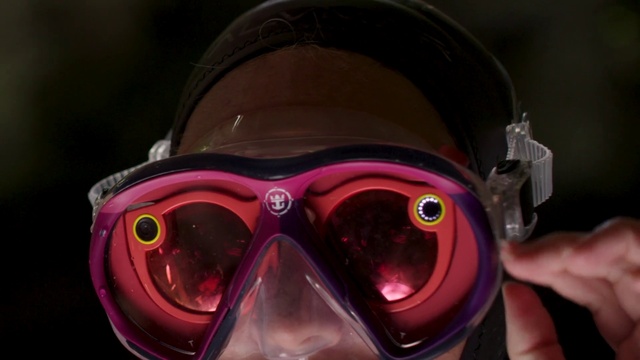 Video Reference: Personal protective equipment, Helmet, Eyewear, Diving mask, Goggles, Diving equipment, Pink, Costume, Glasses, Headgear