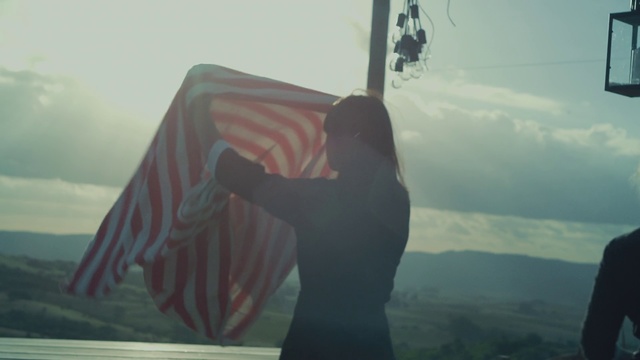 Video Reference: Atmospheric phenomenon, Flag, Sky, Snapshot, Cloud, Atmosphere, Photography, Sunlight, Haze, Leisure