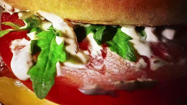 Video Reference: Food, Dish, Cuisine, Fast food, Pan-bagnat, Junk food, Ingredient, Sandwich, Breakfast sandwich, Blt